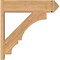 Ekena Millwork Balboa Smooth Arts and Crafts Outlooker, Western Red Cedar, 7 1/2"W x 28"D x 28"H OUT08X28X28BOA03SWR - alternate 4
